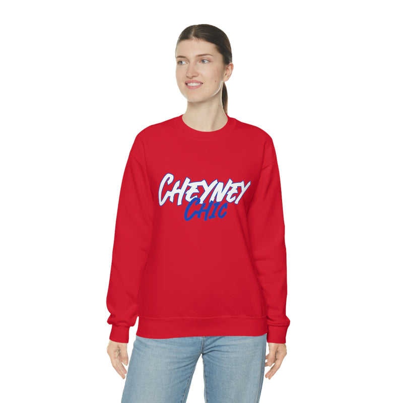 Unisex Cheyney Chic Heavy Blend™ Crewneck Sweatshirt