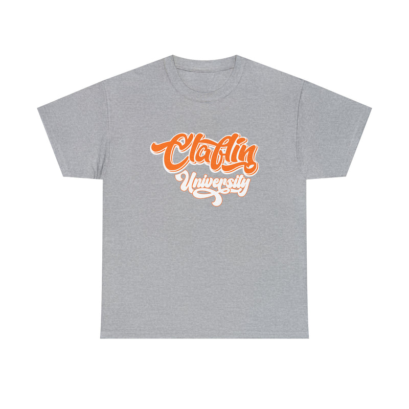 Unisex Claflin University Heavy Cotton Tee