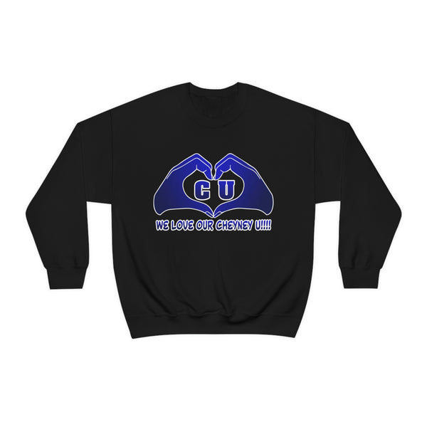 Unisex We Love Our Cheyney U Heavy Blend™ Crewneck Sweatshirt