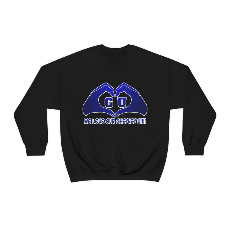 Unisex We Love Our Cheyney U Heavy Blend™ Crewneck Sweatshirt