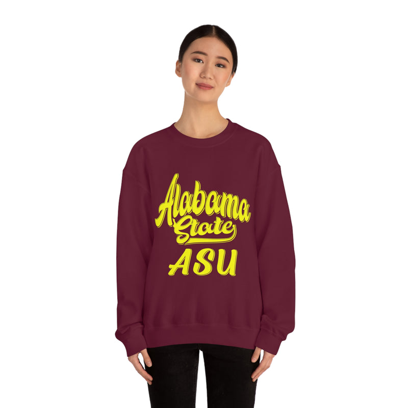 Unisex Alabama State ASU Heavy Blend™ Crewneck Sweatshirt