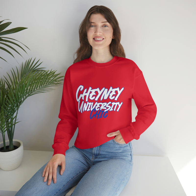 Unisex Cheyney Chic Heavy Blend™ Crewneck Sweatshirt