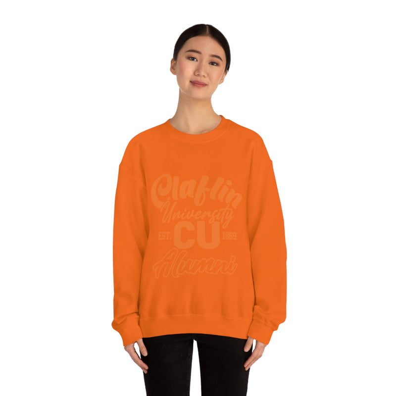 Unisex Claflin University CU 1869 Alumni Heavy Blend™ Crewneck Sweatshirt