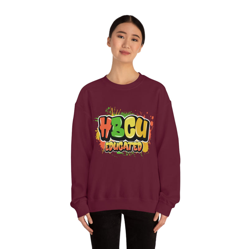 Unisex HBCU Educated Heavy Blend™ Crewneck Sweatshirt