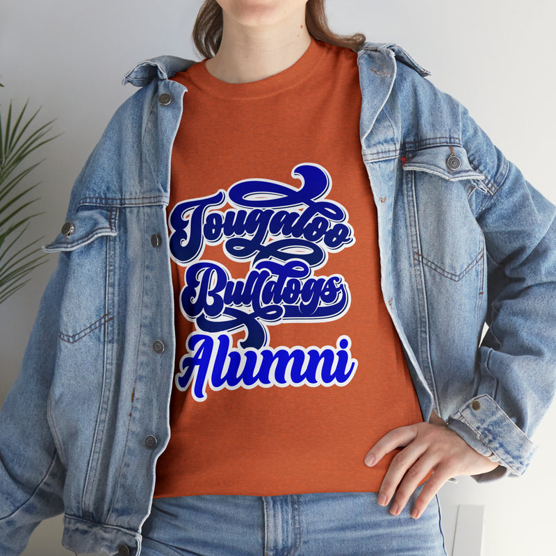 Unisex Tougaloo Bulldogs 2 Heavy Cotton Tee