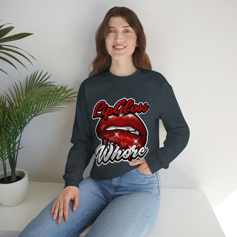 Unisex Lip Gloss Heavy Blend™ Crewneck Sweatshirt