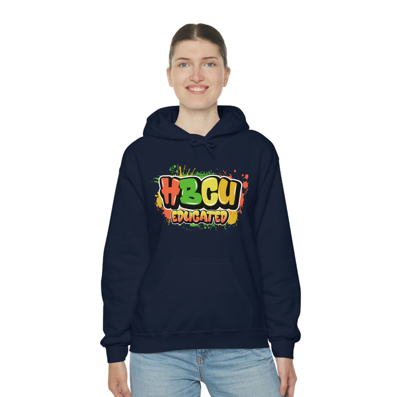 Unisex HBCU Educated Heavy Blend™ Hooded Sweatshirt