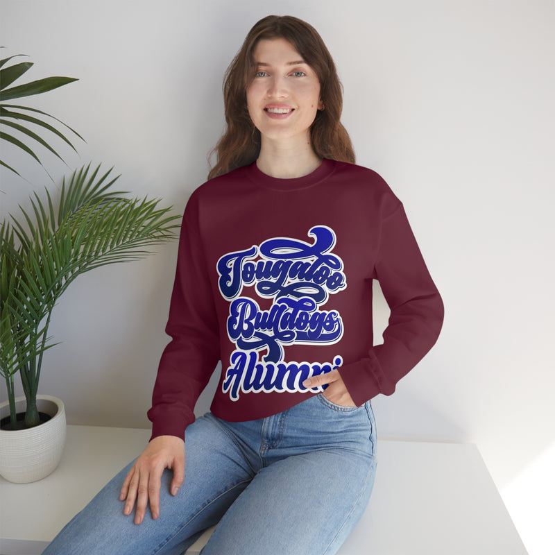 Unisex Tougaloo Bulldogs  Heavy Blend™ Crewneck Sweatshirt