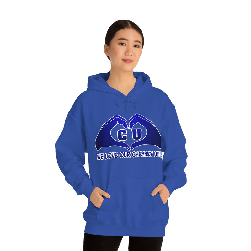 Unisex We Love Our Cheyney U Heavy Blend™ Hooded Sweatshirt