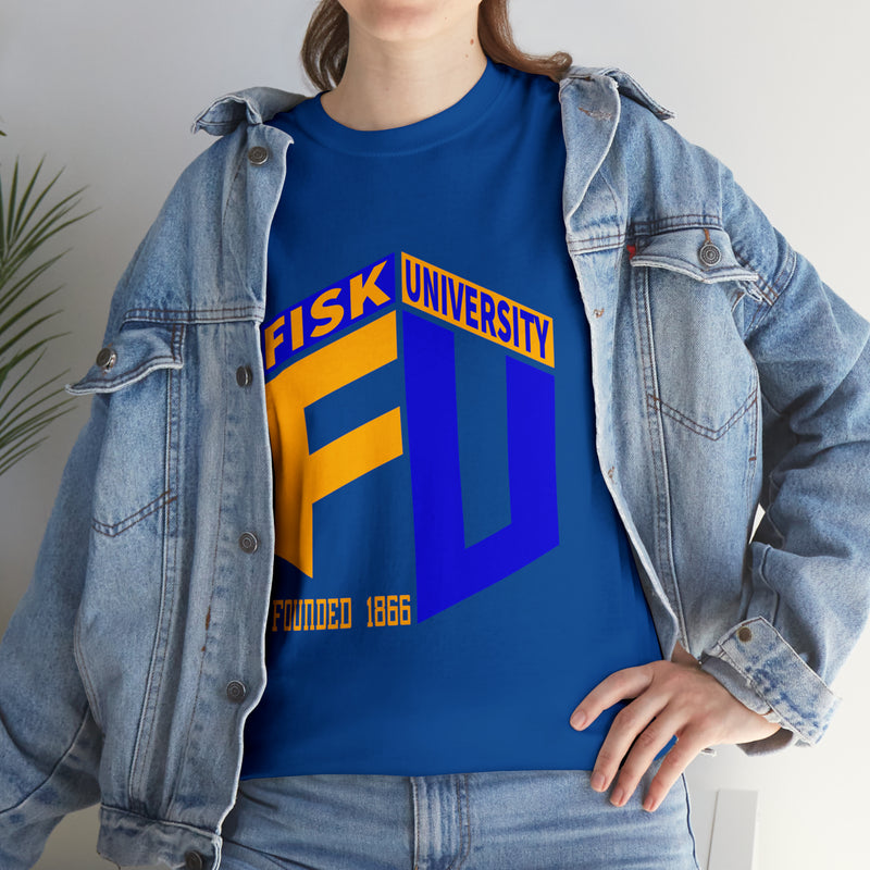 Unisex FISK University Heavy Cotton Tee