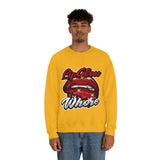 Unisex Lip Gloss Heavy Blend™ Crewneck Sweatshirt