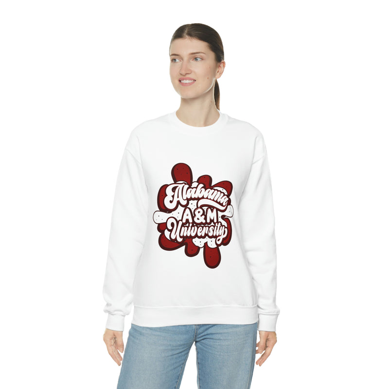 Unisex Alabama A&M University Heavy Blend™ Crewneck Sweatshirt