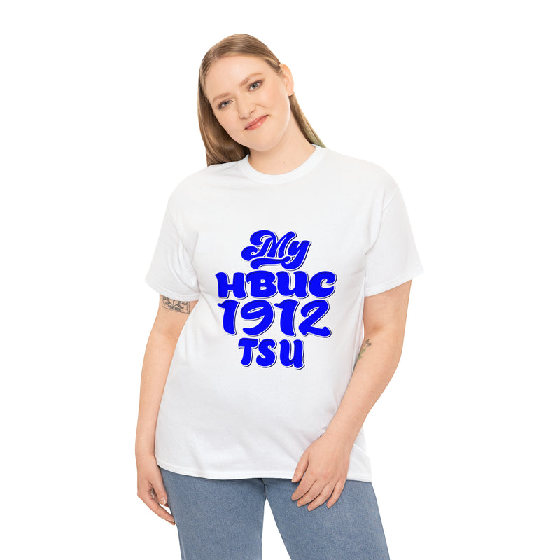 Unisex My HBUC 1912 TSU Heavy Cotton Tee