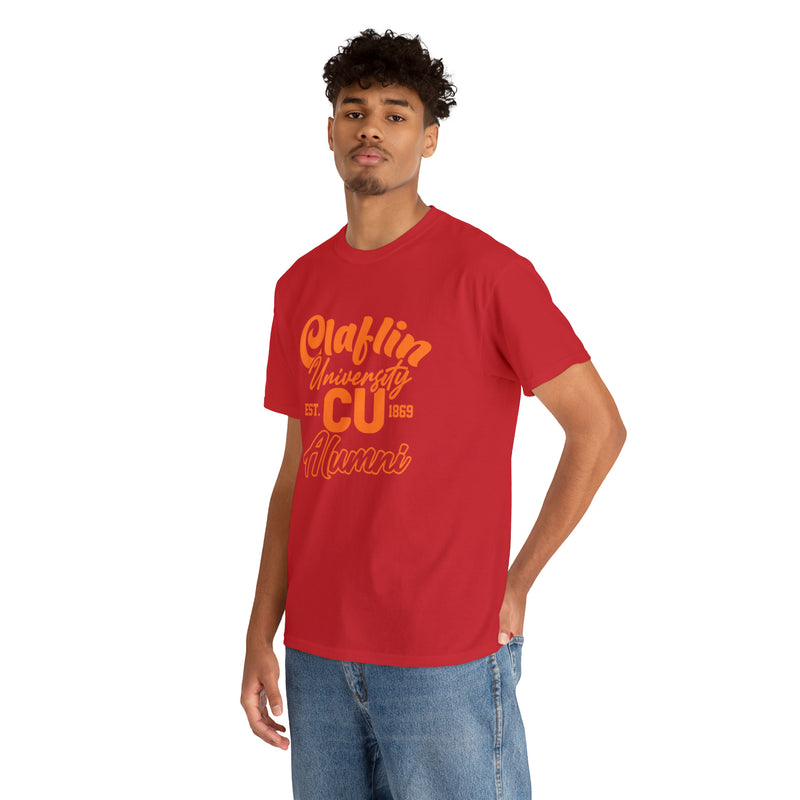 Unisex Claflin University CU 1869 Alumni Heavy Cotton Tee