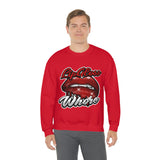 Unisex Lip Gloss Heavy Blend™ Crewneck Sweatshirt