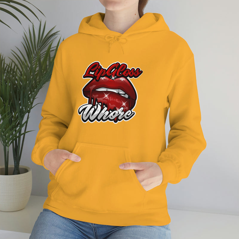 Unisex Lip Gloss Heavy Blend™ Hooded Sweatshirt