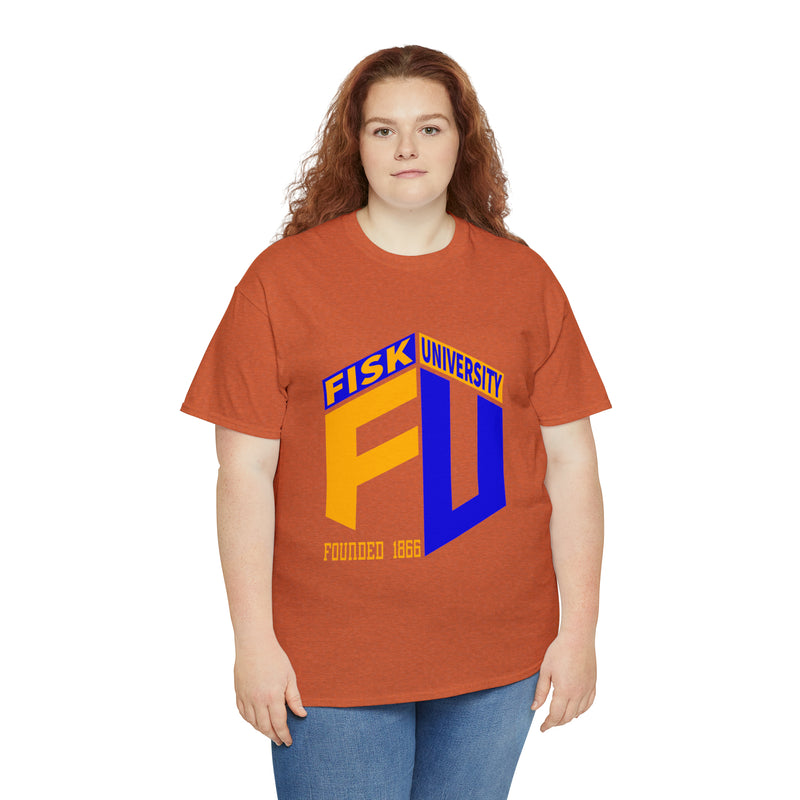 Unisex FISK University Heavy Cotton Tee