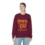 Unisex Claflin University CU 1869 Alumni Heavy Blend™ Crewneck Sweatshirt