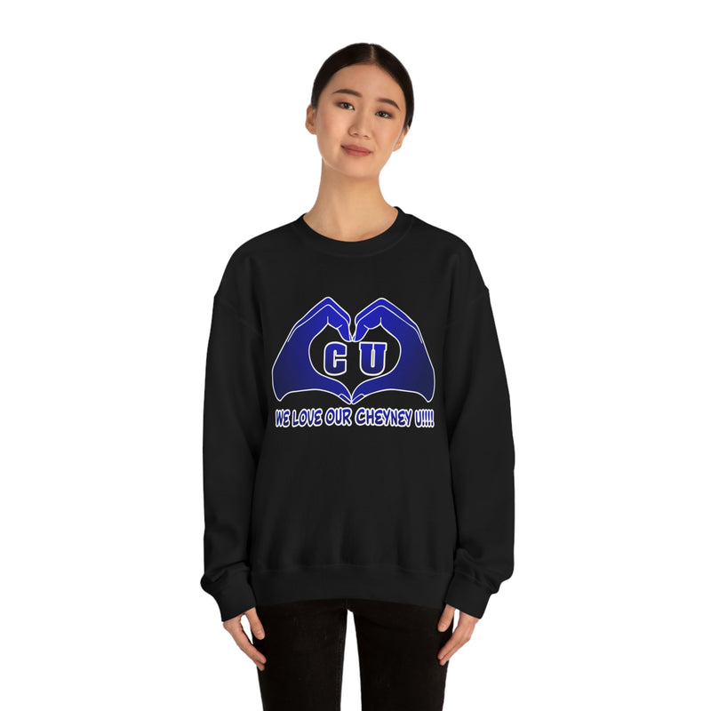 Unisex We Love Our Cheyney U Heavy Blend™ Crewneck Sweatshirt