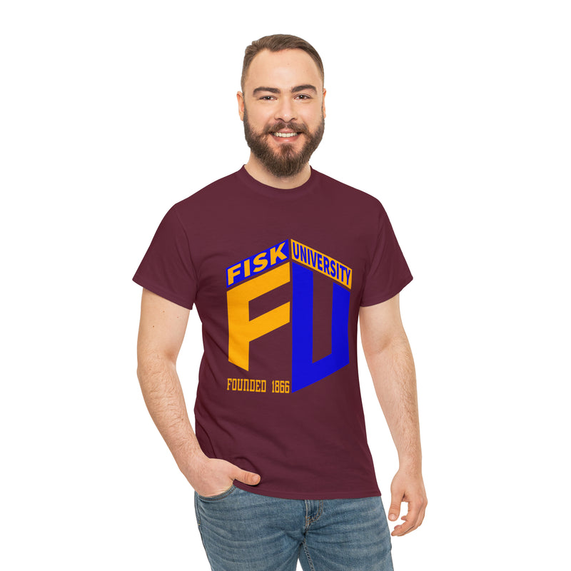 Unisex FISK University Heavy Cotton Tee