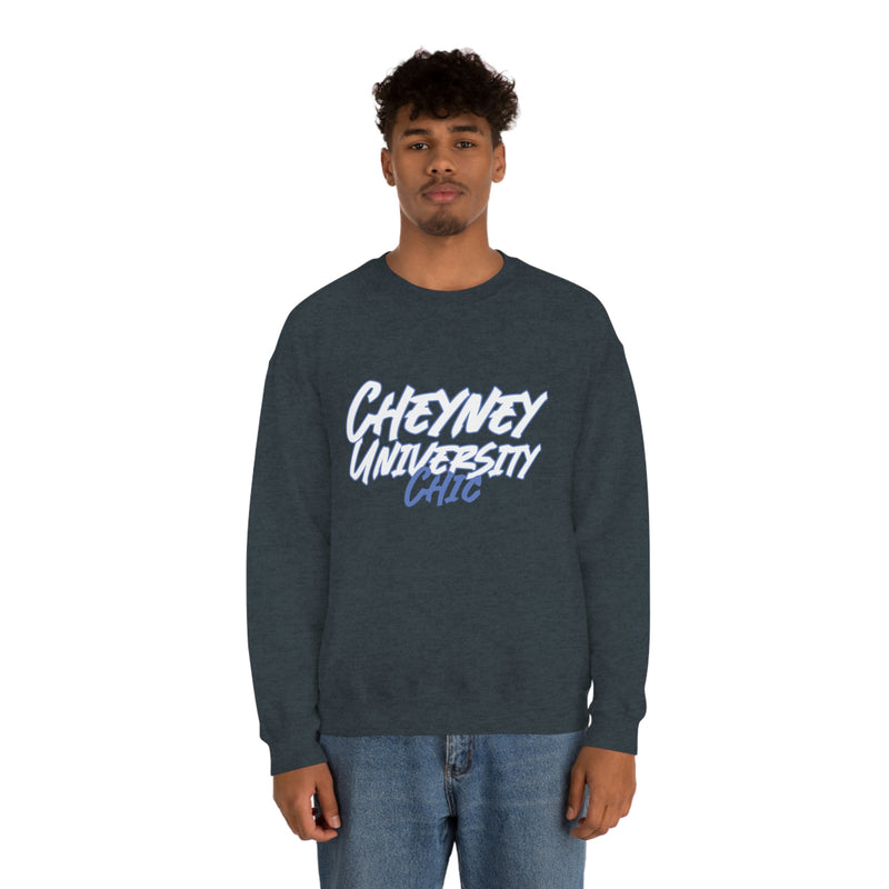 Unisex Cheyney Chic Heavy Blend™ Crewneck Sweatshirt