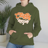 Unisex Claflin University Heavy Blend™ Hooded Sweatshirt