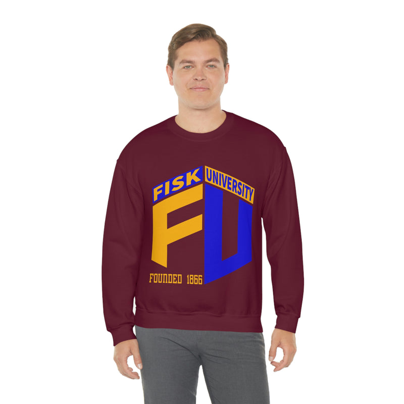 Unisex FISK University Heavy Blend™ Crewneck Sweatshirt