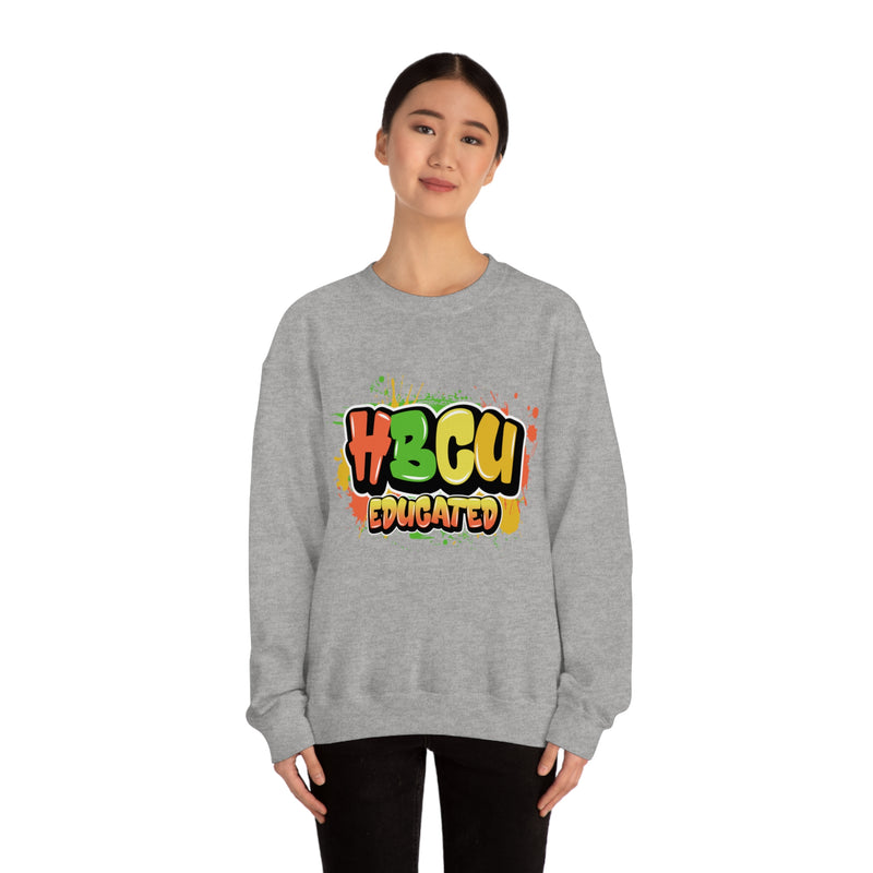 Unisex HBCU Educated Heavy Blend™ Crewneck Sweatshirt