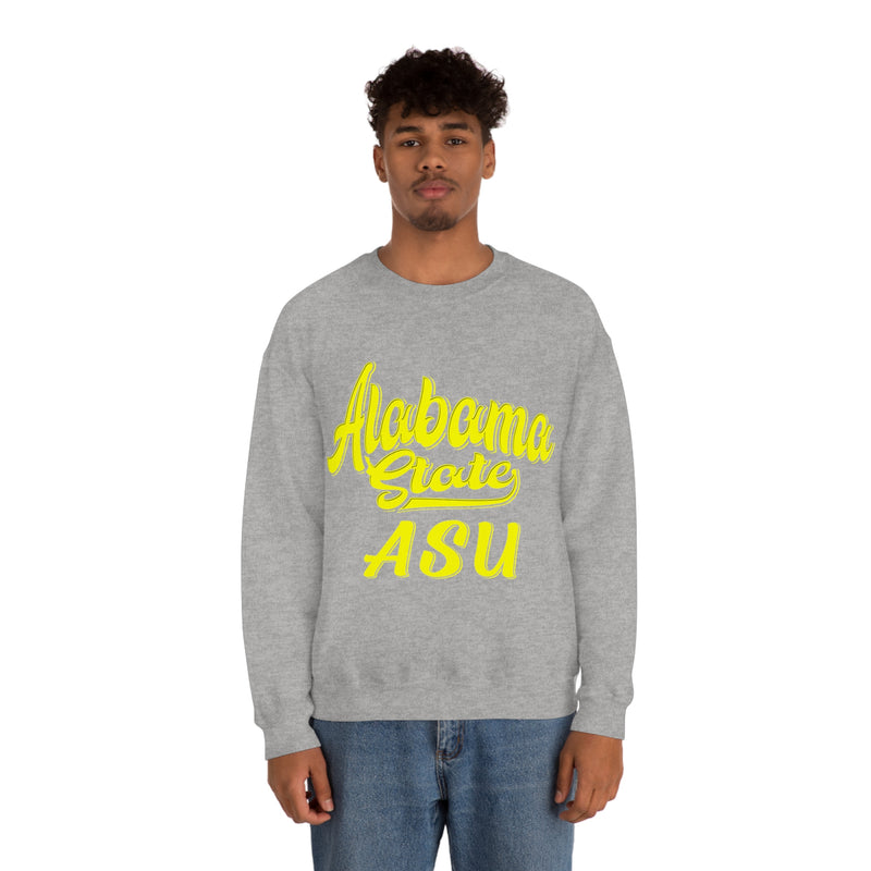 Unisex Alabama State ASU Heavy Blend™ Crewneck Sweatshirt