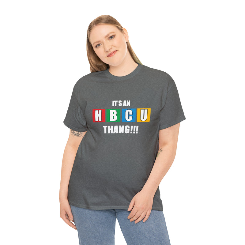 Unisex It's An HBCU Thang Jersey Short Sleeve Tee