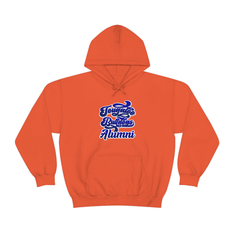 Unisex Tougaloo Bulldogs Heavy Blend™ Hooded Sweatshirt