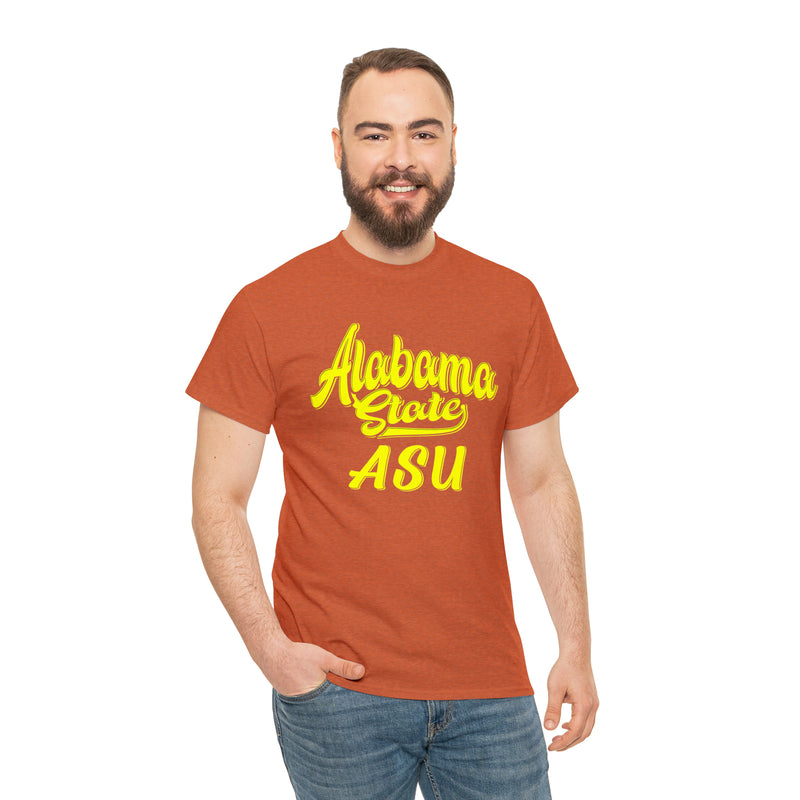 Unisex Alabama State ASU Heavy Cotton Tee