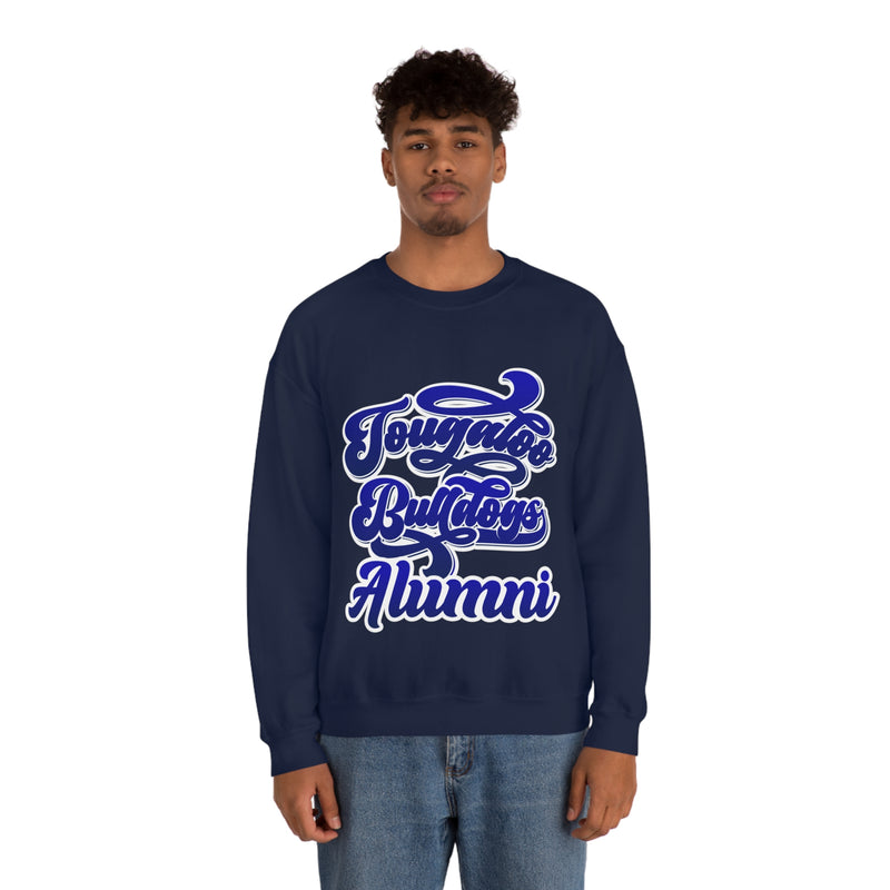 Unisex Tougaloo Bulldogs  Heavy Blend™ Crewneck Sweatshirt