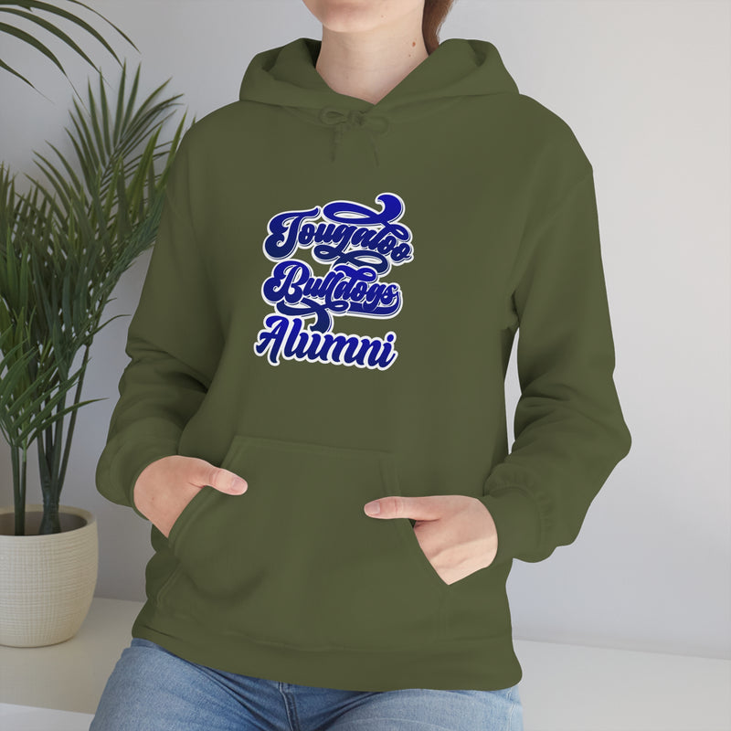 Unisex Tougaloo Bulldogs Heavy Blend™ Hooded Sweatshirt