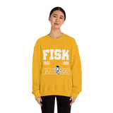 Unisex FISK Bulldogs Heavy Blend™ Crewneck Sweatshirt