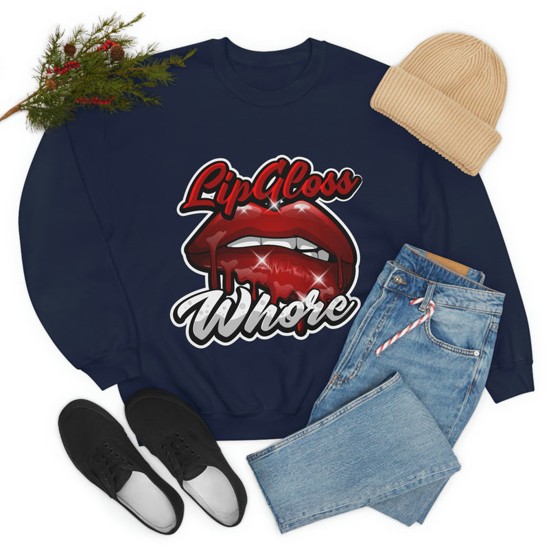 Unisex Lip Gloss Heavy Blend™ Crewneck Sweatshirt