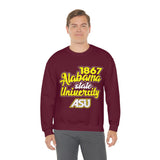 Unisex 1867 Alabama State University Heavy Blend™ Crewneck Sweatshirt