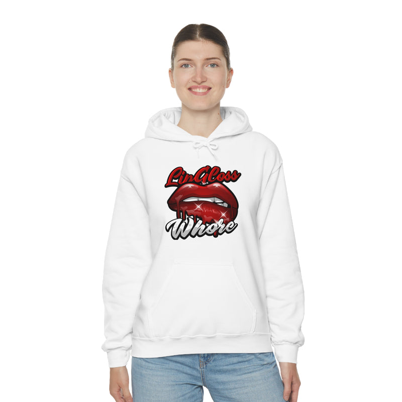 Unisex Lip Gloss Heavy Blend™ Hooded Sweatshirt