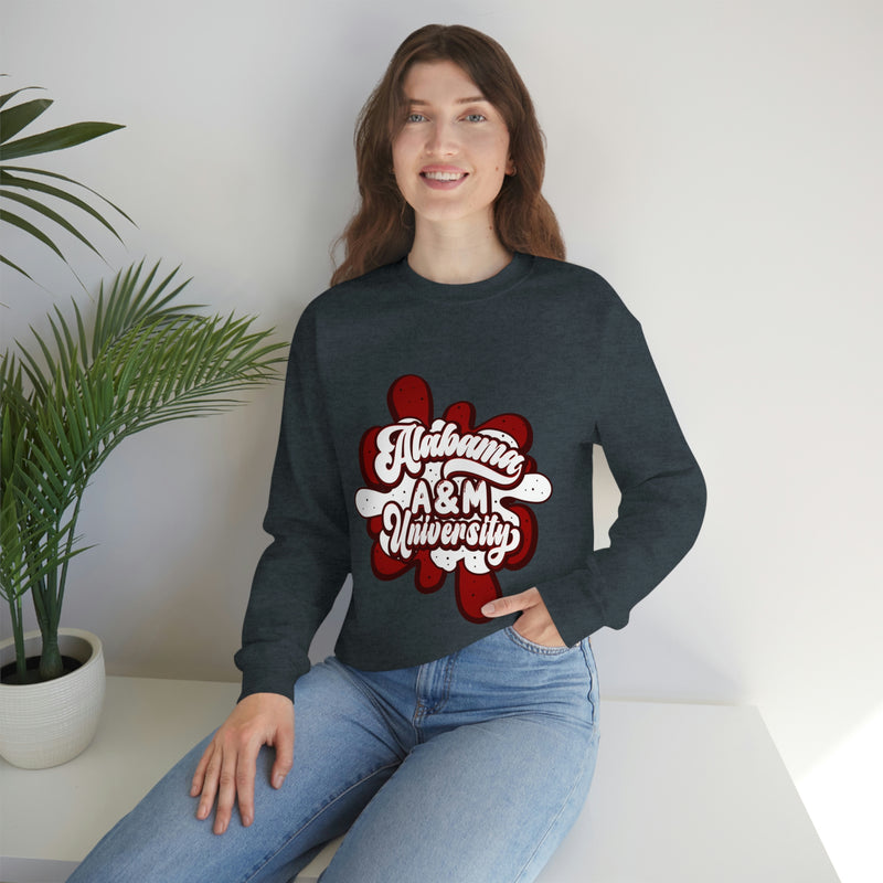 Unisex Alabama A&M University Heavy Blend™ Crewneck Sweatshirt