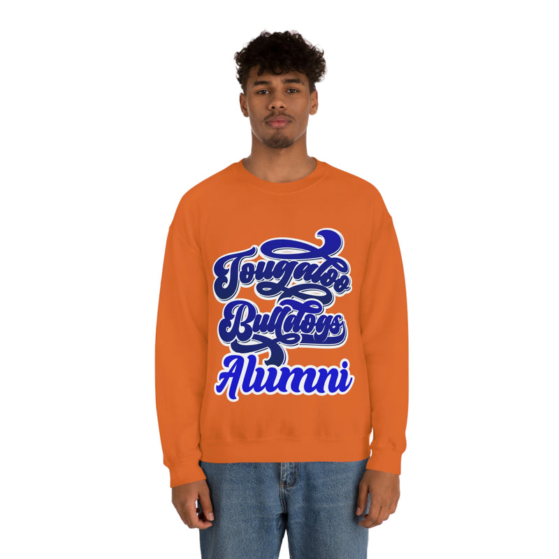 Unisex Tougaloo Bulldogs Heavy Blend™ Crewneck Sweatshirt