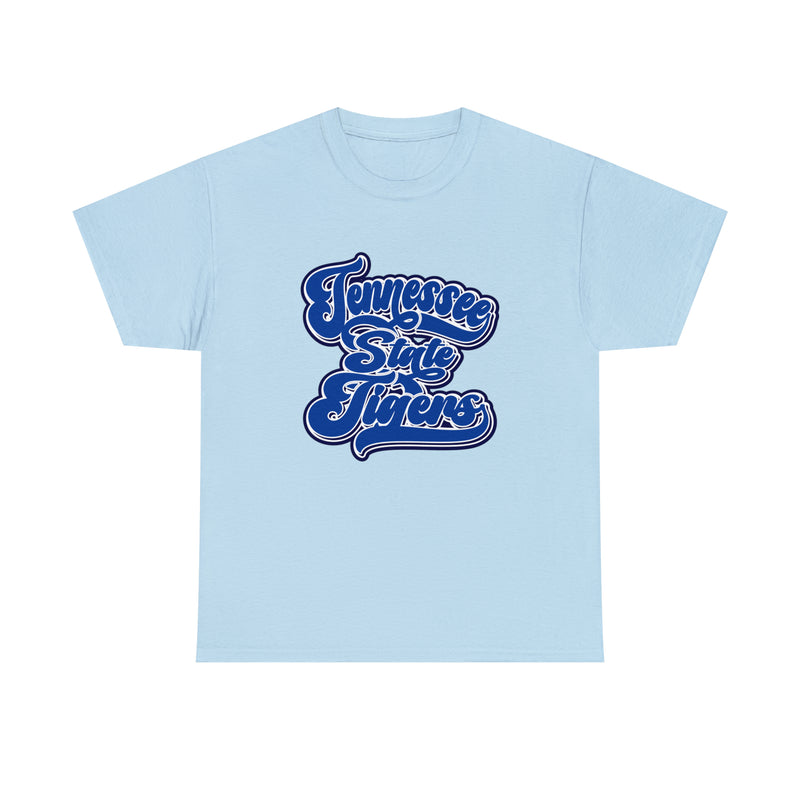 Unisex Tennessee State TSU 2 Heavy Cotton Tee