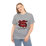 Unisex Lip Gloss Heavy Cotton Tee