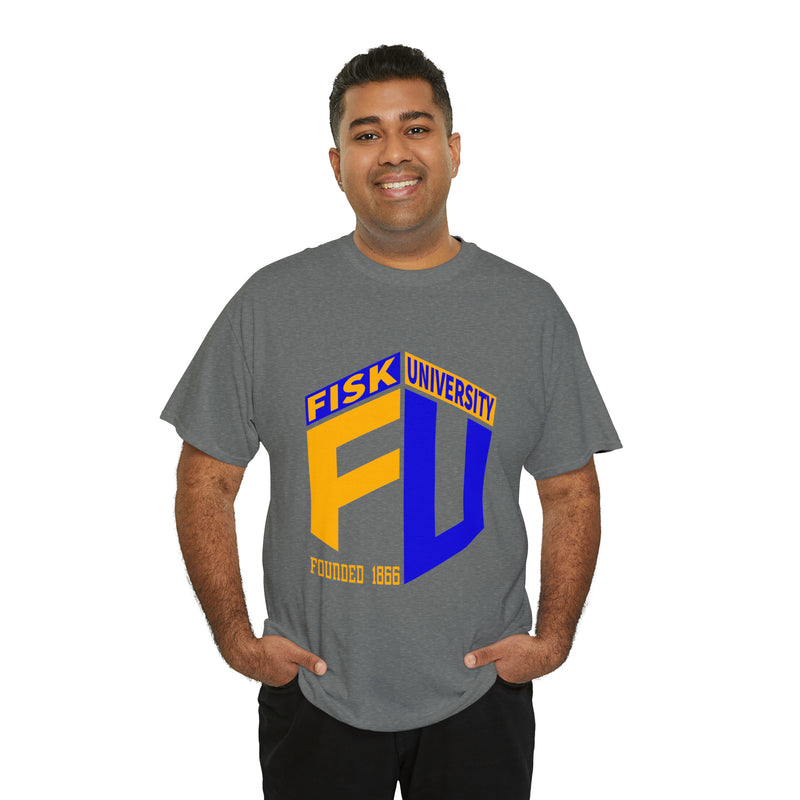 Unisex FISK University Heavy Cotton Tee