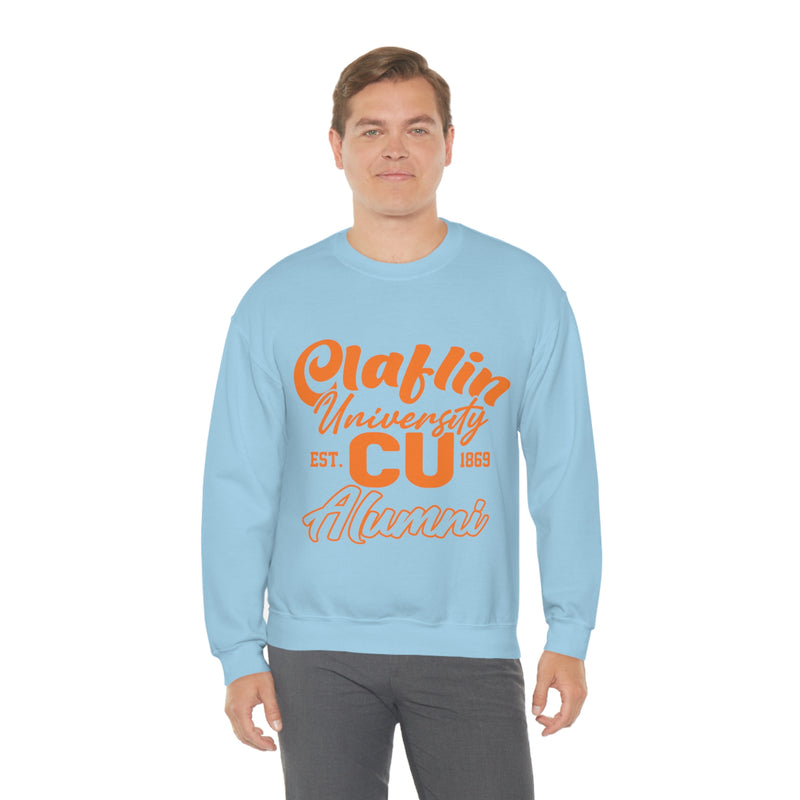 Unisex Claflin University CU 1869 Alumni Heavy Blend™ Crewneck Sweatshirt