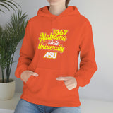 Unisex 1867 Alabama State University Heavy Blend™ Hooded Sweatshirt