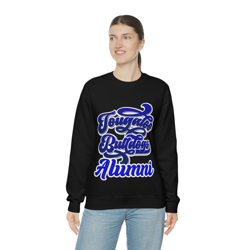 Unisex Tougaloo Bulldogs Heavy Blend™ Crewneck Sweatshirt