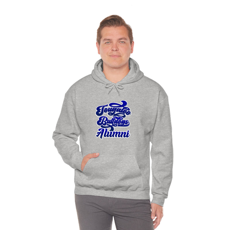 Unisex Tougaloo Bulldogs Heavy Blend™ Hooded Sweatshirt