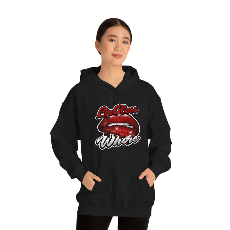 Unisex Lip Gloss Heavy Blend™ Hooded Sweatshirt