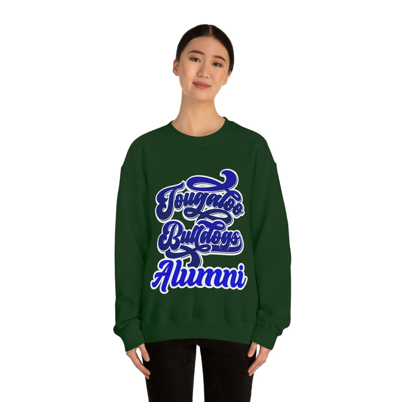 Unisex Tougaloo Bulldogs Heavy Blend™ Crewneck Sweatshirt