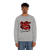 Unisex Lip Gloss Heavy Blend™ Crewneck Sweatshirt